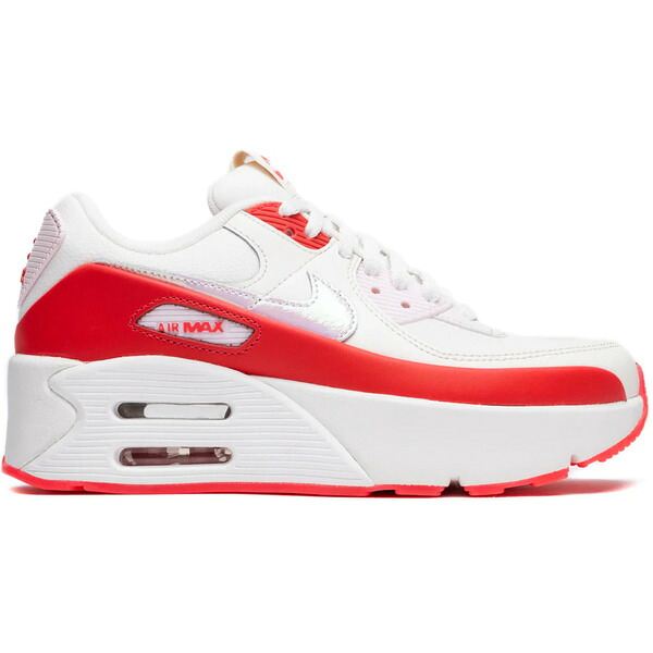 Nike ナイキ レディース スニーカー 【Nike Air Max 90 LV9 Sail Siren Red (Women's)】 サイズ US_W_10 Sail/Siren Red/Pearl Pink/Multi-Color｜asty 32,370円