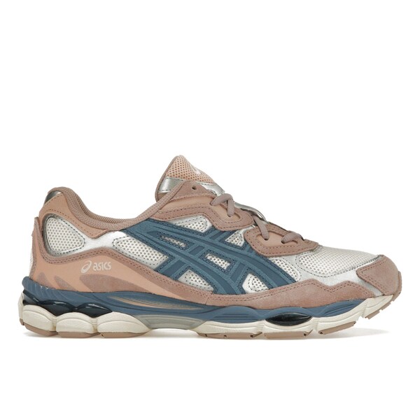 ASICS アシックス レディース スニーカー 【ASICS Gel-NYC Cream Grey Floss Salmon (Women's)】 サイズ US_8(25.0cm) Cream/Grey Floss|asty