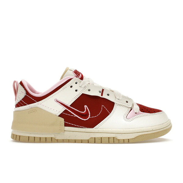 Nike ナイキ レディース スニーカー  【Nike Dunk Low Disrupt 2 Valentine\u0027s Day (2023) (Women\u0027s)】  大きさ US_6.5(23.5糎) Team Red/Team Red/Cashmere