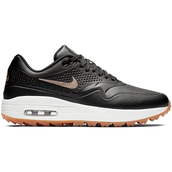 Nike ナイキ レディース スニーカー  【Nike Air Max 1 Golf Black Metallic Red Bronze Gum (Women\u0027s)】  大きさ US_7.5(24.5糎) Black/Summit White-Gum Medium Brown-Metallic Red Bronze