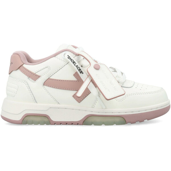 OFF-WHITE 象牙色 レディース スニーカー  【OFF-WHITE Out Of Office Low White Pink (Women\u0027s)】  大きさ US_9(26.0糎) White/Pink
