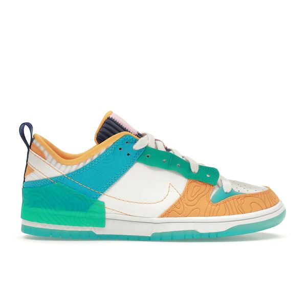 Nike ナイキ レディース スニーカー 【Nike Dunk Low Disrupt 2 Serena Williams Design Crew (Women's)】 サイズ US_7.5(24.5cm) Summit White/Clear Jade-Baltic Blue-Sundial｜asty
