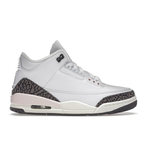 Jordan ジョーダン レディース スニーカー  【Jordan 3 Retro Neapolitan Dark Mocha (Women\u0027s)】  大きさ US_9(26.0糎) White/Dark Mocha-Atmosphere-Sail