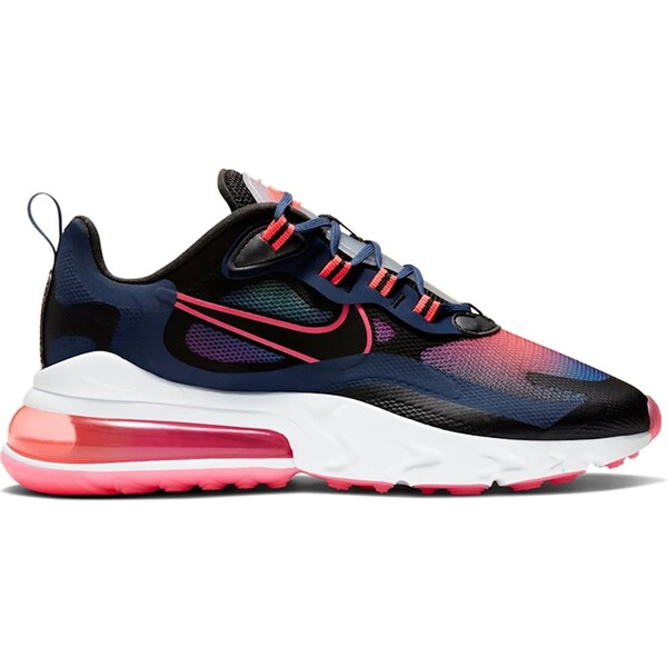 Nike ナイキ レディース スニーカー 【Nike Air Max 270 React Midnight Navy Hyper Pink (Women's)】 サイズ US_7.5(24.5cm) Midnight Navy/Flash Crimson-Hyper Pink-Black｜asty