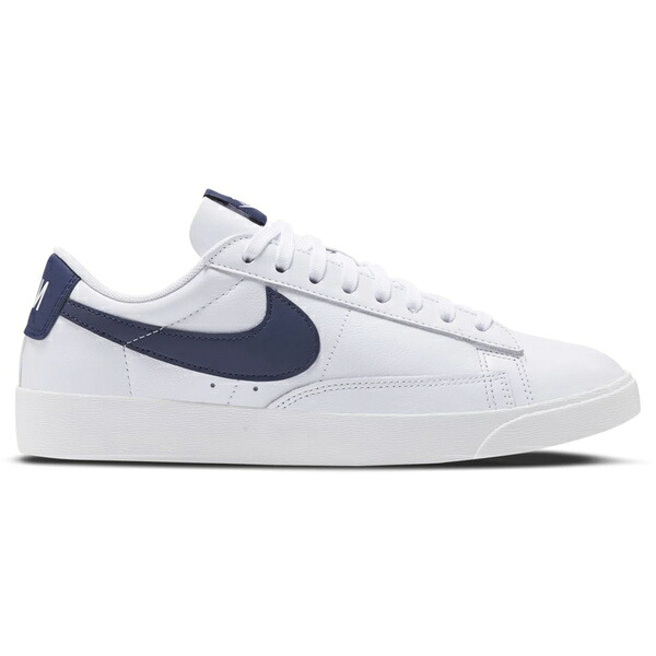 Nike ナイキ レディース スニーカー 【Nike Blazer Low LE White Navy (Women\'s)】 サイズ US_6(23.0cm) White/Midnight Navy|asty
