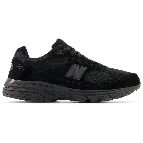 New Balance ニュー平衡にする レディース スニーカー  【New Balance 993 MiUSA Triple Black (Women\u0027s)】  大きさ US_9(26.0糎) Core Black/Core Black/Core Black