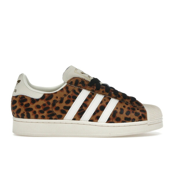 adidas アディダス レディース スニーカー  【adidas Superstar Cream Leopard (Women\u0027s)】  大きさ US_W_10.5 Supplier Colour/Cream White/Gold Metallic