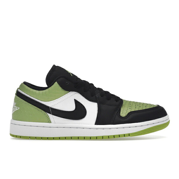 Jordan ジョーダン レディース スニーカー 【Jordan 1 Low Snakeskin Vivid Green (Women's)】 サイズ US_9.5(26.5cm) Vivid Green/Vivid Green-Black-White｜asty