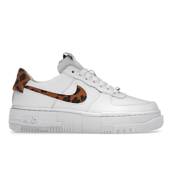 Nike ナイキ レディース スニーカー 【Nike Air Force 1 Low Pixel SE White Leopard (Women's)】 サイズ US_5(22.0cm) White/White-White-White|asty