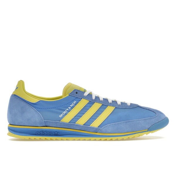 adidas アディダス レディース スニーカー  【adidas SL 72 OG Sporty \u0026 Rich Sweden (Women\u0027s)】  大きさ US_7(24.0糎) Blue/Yellow/Blue