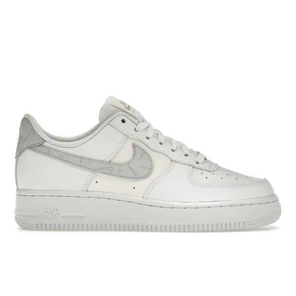 Nike ナイキ レディース スニーカー  【Nike Air Force 1 \u002707 Mini Swooshes White Sail Metallic Silver Pure Platinum (Women\u0027s)】  大きさ US_W_10 White/Sail/Metallic Silver/Pure Platinum
