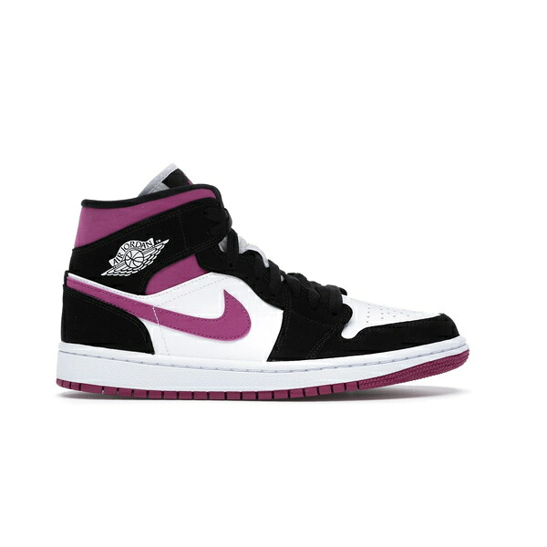 Jordan ジョーダン レディース スニーカー  【Jordan 1 Mid Magenta (Women\u0027s)】  大きさ US_9(26.0糎) Black/Cactus Flower-White