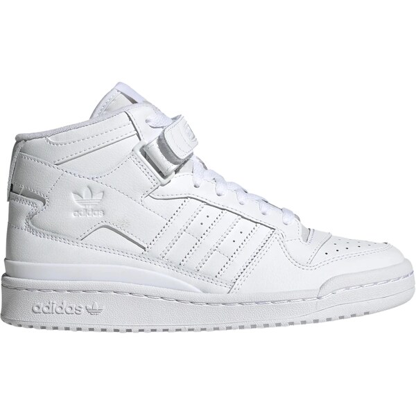 adidas アディダス レディース スニーカー 【adidas Forum Mid Triple White (Women's)】 サイズ US_W_11 Cloud White/Cloud White/Cloud White｜asty