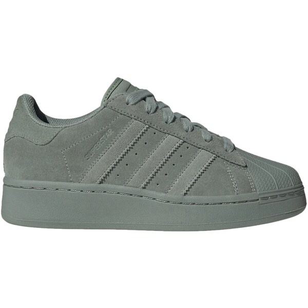 adidas アディダス レディース スニーカー  【adidas Superstar XLG Silver Green (Women\u0027s)】  大いさ US_9(26.0糎) Silver Green/Crystal White/Green Oxide