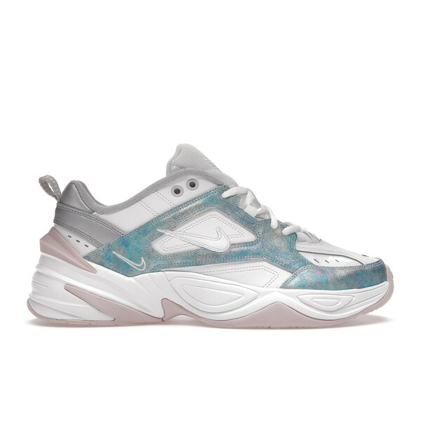 Nike ナイキ レディース スニーカー  【Nike M2K Tekno White Blue (Women\u0027s)】  大きさ US_9.5(26.5糎) Summit White/Barely Rose-Metallic Silver-Summit White