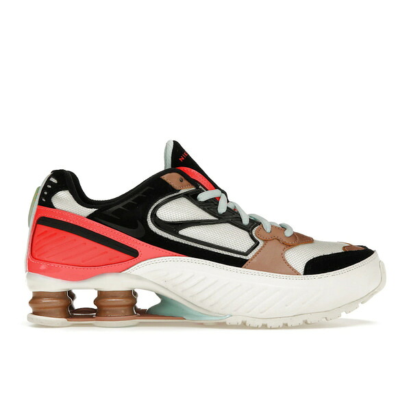 Nike ナイキ レディース スニーカー 【Nike Shox Enigma Sail Metallic Red Bronze (Women's)】 サイズ US_8.5(25.5cm) Sail/Black/Metallic Red Bronze/Pure Platinum｜asty