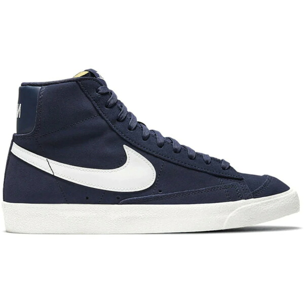 Nike ナイキ レディース スニーカー  【Nike Blazer 77 Mid Navy Suede (Women\u0027s)】  大きさ US_6(23.0糎) Blackened Blue/Summit White
