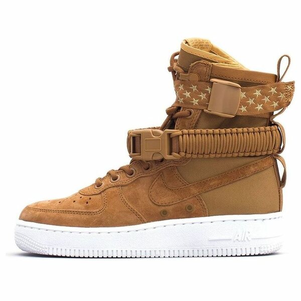 Nike ナイキ レディース スニーカー  【(WMNS) Nike 空想科学小説 Air Force 1 High \u0027Muted Bronze\u0027 857872-203】  大きさ US_7.5(24.5珊)