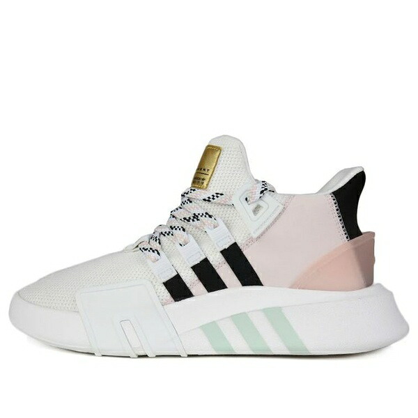 adidas アディダス レディース スニーカー  【(WMNS) adidas originals Eqt Bask Adv \u0027White/Pink/Black\u0027 EE5043】  大きさ US_5(22.0珊)