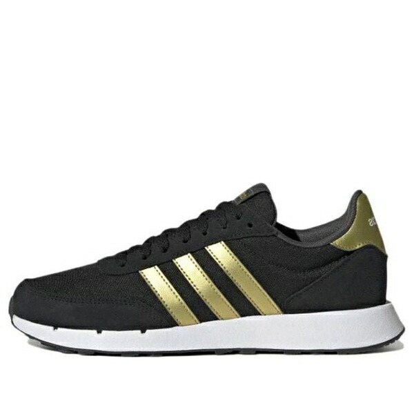 adidas アディダス レディース スニーカー  【(WMNS) adidas Run 60s 2.0 \u0027Black Gold\u0027 GX1714】  大いさ US_5(22.0糎)