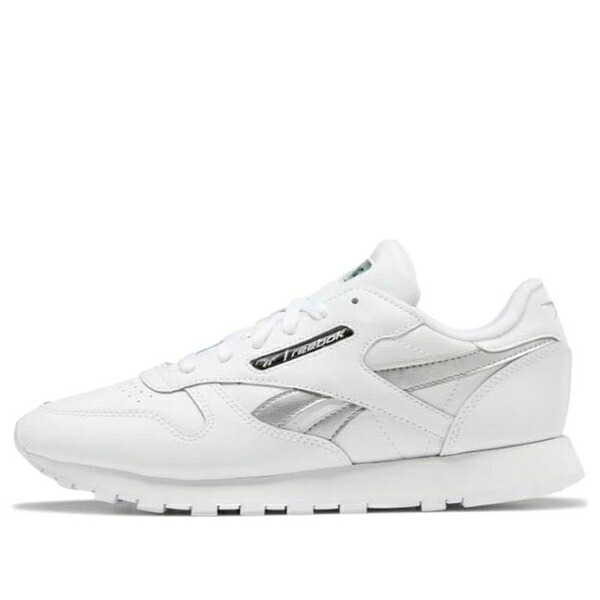 Reebok リーボック レディース スニーカー  【(WMNS) Reebok Classic Leather \u0027White Silver Metallic\u0027 EF3267】  大きさ US_5(22.0糎)