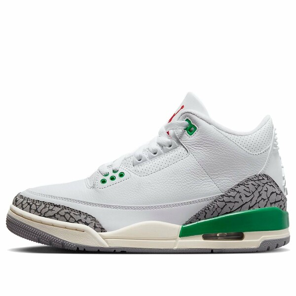 Jordan ジョーダン レディース スニーカー  【(WMNS) Air Jordan 3 Retro \u0027Lucky Green\u0027 CK9246-136】  大いさ US_7(24.0糎)