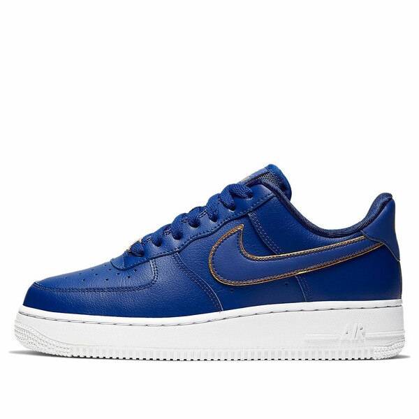 Nike ナイキ レディース スニーカー  【(WMNS) Nike Air Force 1 Low \u0027Blue Gold Swoosh\u0027 AO2132-401】  大きさ US_7(24.0糎)