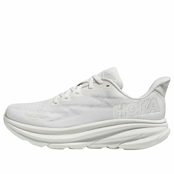 HOKA ONE ONE ホカオネオネ レディース スニーカー  【(WMNS) HOKA ONE ONE Clifton 9 Wide \u0027Triple White\u0027 1132211-WWH】  大きさ US_7.5(24.5珊)