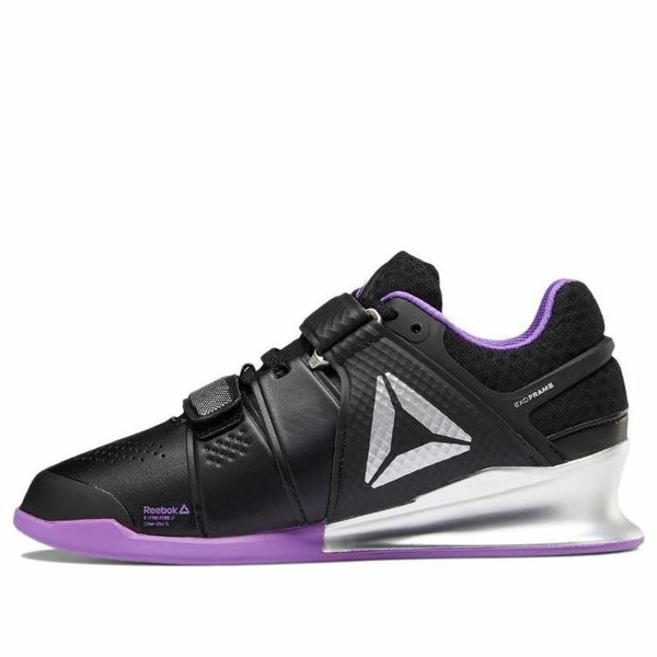 Reebok リーボック レディース スニーカー  【(WMNS) Reebok Legacy Lifter Low-Top Weightlifting Shoes Black/Purple DV6231】  大きさ US_8.5(25.5糎)