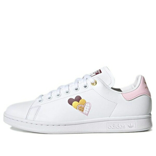 adidas アディダス レディース スニーカー  【(WMNS) adidas Stan Smith \u0027Hearts - Clear Pink\u0027 H03937】  大きさ US_9.5(26.5糎)
