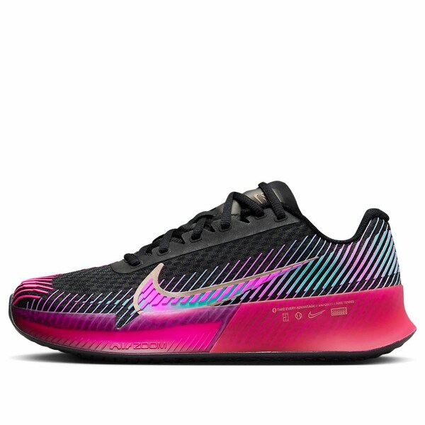Nike ナイキ レディース スニーカー  【(WMNS) Nike Air Zoom Vapor 11 Premium Hard Court Tennis Shoes \u0027Black Fireberry Fierce Pink\u0027 FD6694-001】  大きさ US_W_11