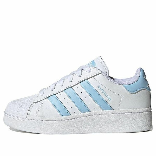 adidas アディダス レディース スニーカー  【(WMNS) adidas Originals Superstar XLG Shoes \u0027Cloud White Clear Sky\u0027 IF3003】  大きさ US_7.5(24.5珊)
