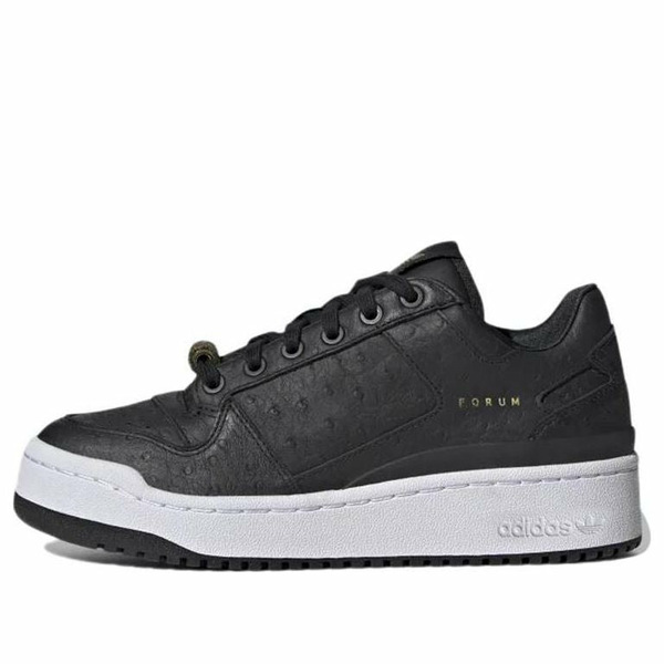 adidas アディダス レディース スニーカー  【(WMNS) adidas Forum Bold \u0027Black Gold Metallic\u0027 GW1920】  大きさ US_9.5(26.5糎)