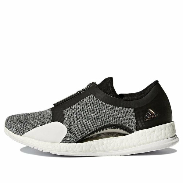 adidas アディダス レディース スニーカー  【(WMNS) adidas PureBoost X Trainer Zip \u0027Black Silver Metallic\u0027 BY1671】  大きさ US_5.5(22.5珊)