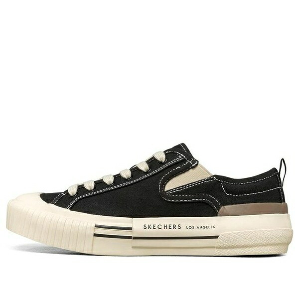 Skechers スケッチャーズ レディース スニーカー  【(WMNS) Skechers New Moon Canvas shoes GS Black 155391-BLK】  大いさ US_6(23.0糎)