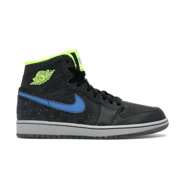 Jordan ジョーダン メンズ スニーカー  【Jordan 1 Retro High Black History Month (2013)】  大きさ US_M_14 Black/Volt-Photo Blue-White