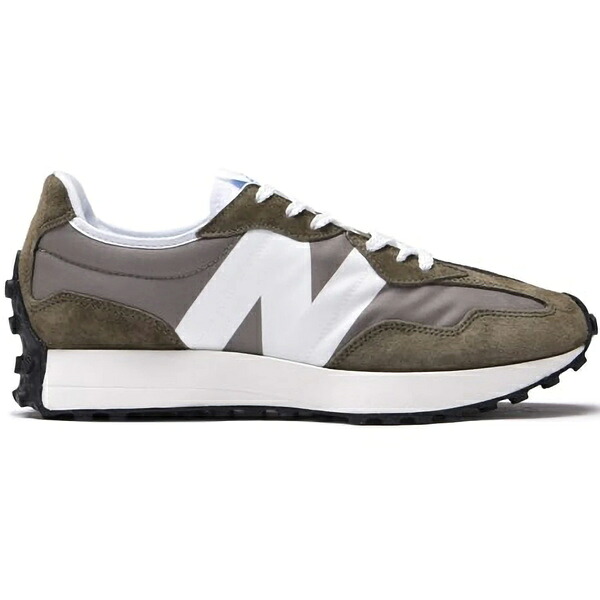 New Balance ニュー平衡にする メンズ スニーカー  【New Balance 327 Khaki White】  大きさ US_9.5(27.5珊) Khaki/White