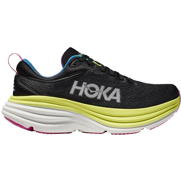 Hoka One One ホカオネオネ メンズ スニーカー  【Hoka One One Bondi 8 Black Citrus】  大きさ US_10.5(28.5珊) Black/Citrus