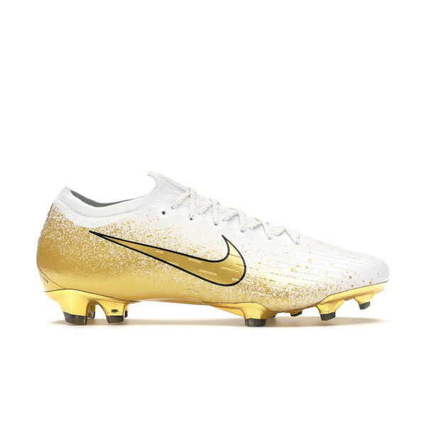 Nike ナイキ メンズ スニーカー  【Nike Vapor 12 Elite SE FG White Metallic Gold】  大きさ US_10(28.0珊) White/Metallic Silver-Metallic Vivid Gold