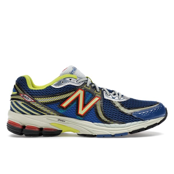 New Balance ニュー平衡にする メンズ スニーカー  【New Balance 860v2 Aim Leon Dore Blue Yellow】  大きさ US_M_13 Blue/Yellow