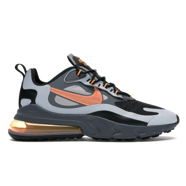 Nike ナイキ メンズ スニーカー  【Nike Air Max 270 React Winter Wolf Grey Total Orange】  大きさ US_7(25.0珊) Wolf Grey/Black-Dark Grey-Total Orange