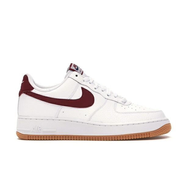 Nike ナイキ メンズ スニーカー  【Nike Air Force 1 Low \u002707 Gum Medium Brown】  大きさ US_M_13 White/Blue Void/Gum Medium Brown/Team Red