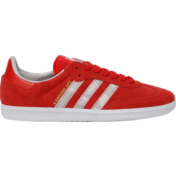 adidas アディダス メンズ スニーカー  【adidas Samba Bape Winning Collection】  大きさ US_9(27.0糎) Red/White/Grey