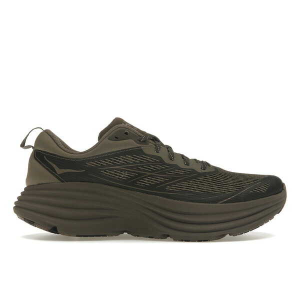 Hoka One One ホカオネオネ メンズ スニーカー  【Hoka One One Bondi 8 Caged Stealth/Tech Umber】  大きさ US_11.5(29.5珊) Umber/Deep Umber