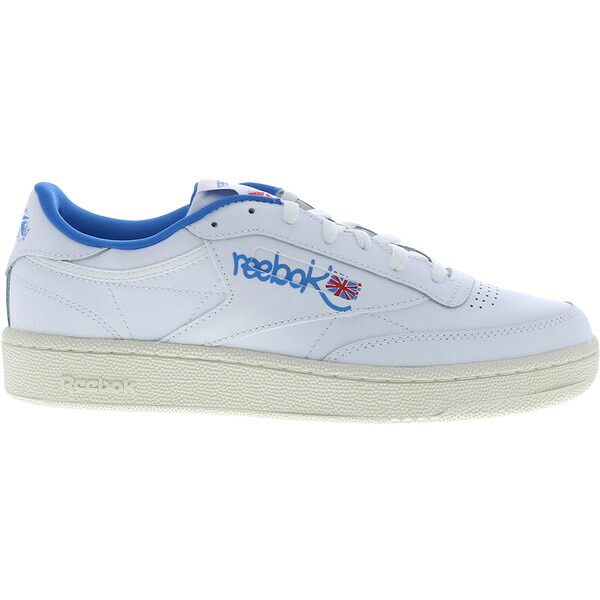 Reebok リーボック メンズ スニーカー  【Reebok Club C 85 Graffiti White Kinetic Blue】  大きさ US_10(28.0珊) Footwear White/Chalk/Kinetic Blue