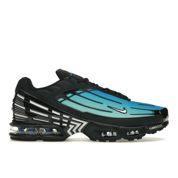 Nike ナイキ メンズ スニーカー  【Nike Air Max Plus 3 Aqua Gradient】  大きさ US_8(26.0珊) Black/Aqua
