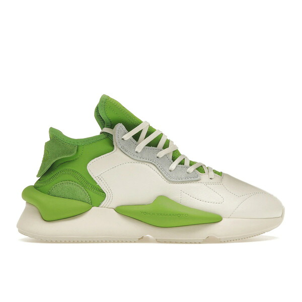 adidas アディダス メンズ スニーカー  【adidas Y-3 Kaiwa Team Rave Green】  大きさ US_10.5(28.5珊) Off White/Team Rave Green/Wonder Silver