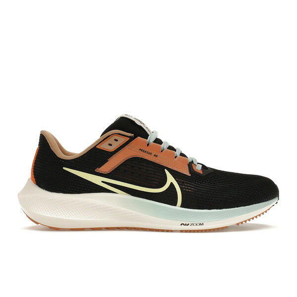 Nike ナイキ メンズ スニーカー  【Nike Air Zoom Pegasus 40 Black Jade Ice Citron Tint】  大きさ US_M_13 Black/Sail/Jade Ice/Citron Tint