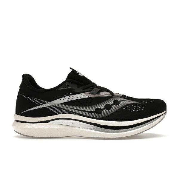 Saucony サッカニー メンズ スニーカー  【Saucony Endorphin Pro 2 Black White】  大きさ US_7.5(25.5珊) Black/White