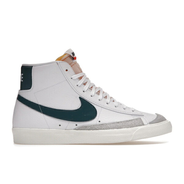Nike ナイキ メンズ スニーカー  【Nike Blazer Mid 77 Vintage White Dark Teal Green】  大きさ US_12(30.0珊) White/Dark Teal Green-Sail-White